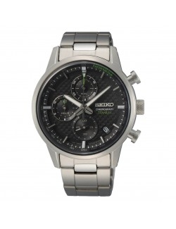 Zegarek casual męski Seiko Chronograph Titanium Ssb389P1 Quartz - Zegarki SEIKO