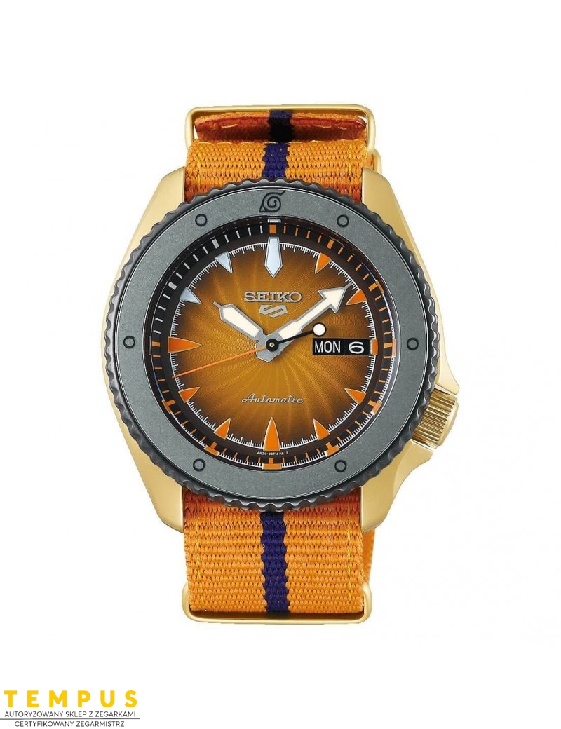 Zegarek sportowy męski Seiko 5 Sports Naruto&boruto Srpf70K1 - Zegarki SEIKO