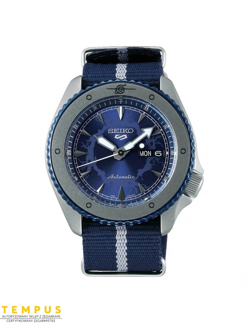 Zegarek sportowy męski Seiko 5 Sports Naruto & Boruto Srpf69K1 - Zegarki SEIKO