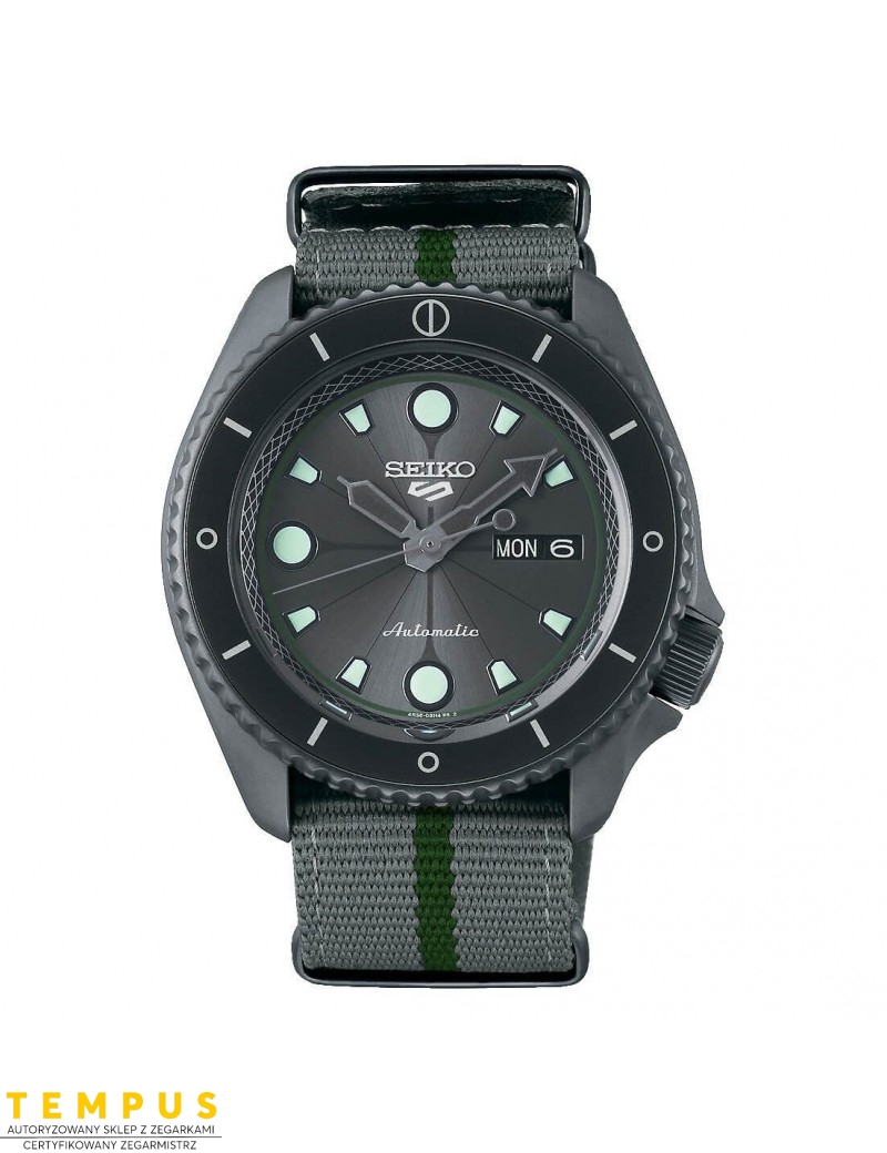 Zegarek sportowy męski Seiko 5 Sports Naruto&boruto Srpf75K1 - Zegarki SEIKO Zegarek sportowy męski Seiko 5 Sports Naruto&boruto Srpf75K1 - Zegarki SEIKO