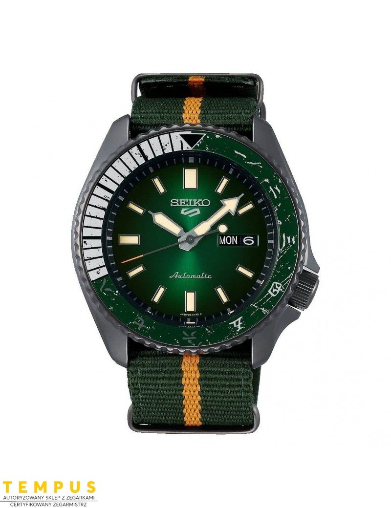 Zegarek sportowy męski Seiko 5 Sports Naruto&boruto Srpf73K1 - Zegarki SEIKO