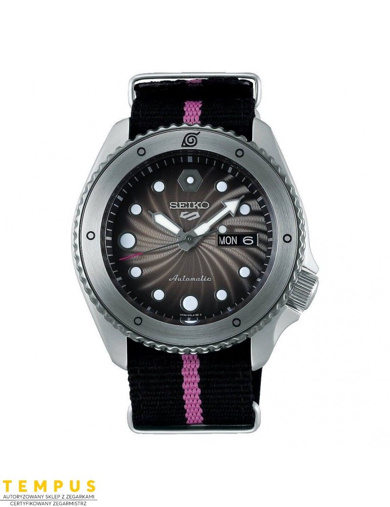 Zegarek sportowy męski Seiko 5 Sports Naruto&boruto Srpf65K1 - Zegarki SEIKO