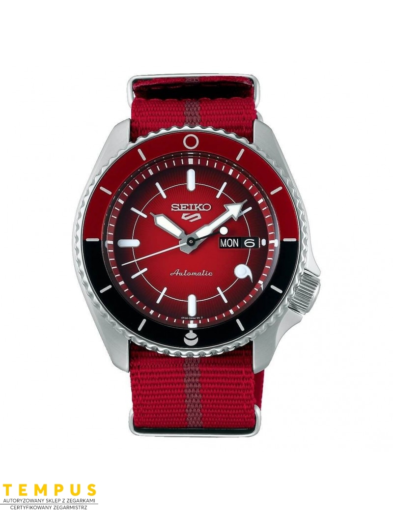 Zegarek sportowy męski Seiko 5 Sports Naruto&boruto Srpf67K1 - Zegarki SEIKO Zegarek sportowy męski Seiko 5 Sports Naruto&boruto Srpf67K1 - Zegarki SEIKO
