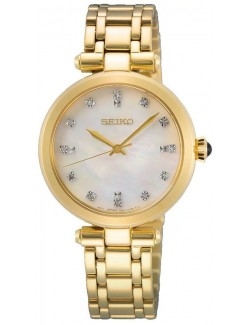 Zegarek klasyczny damski Seiko Classic Lady Srz536P1 - Zegarki SEIKO