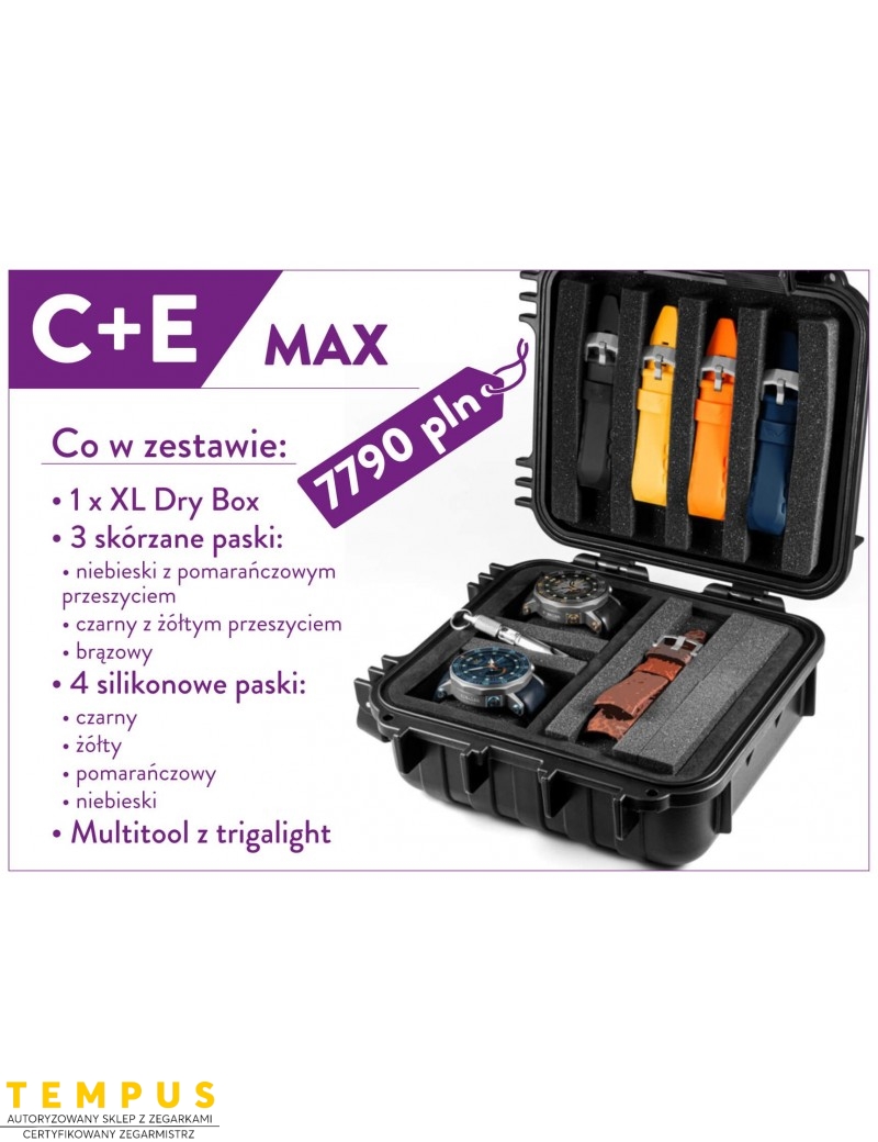  Zegarek Męski VOSTOK EUROPE VEareONE PX84-620H659 zestaw C+E Max - Tempus