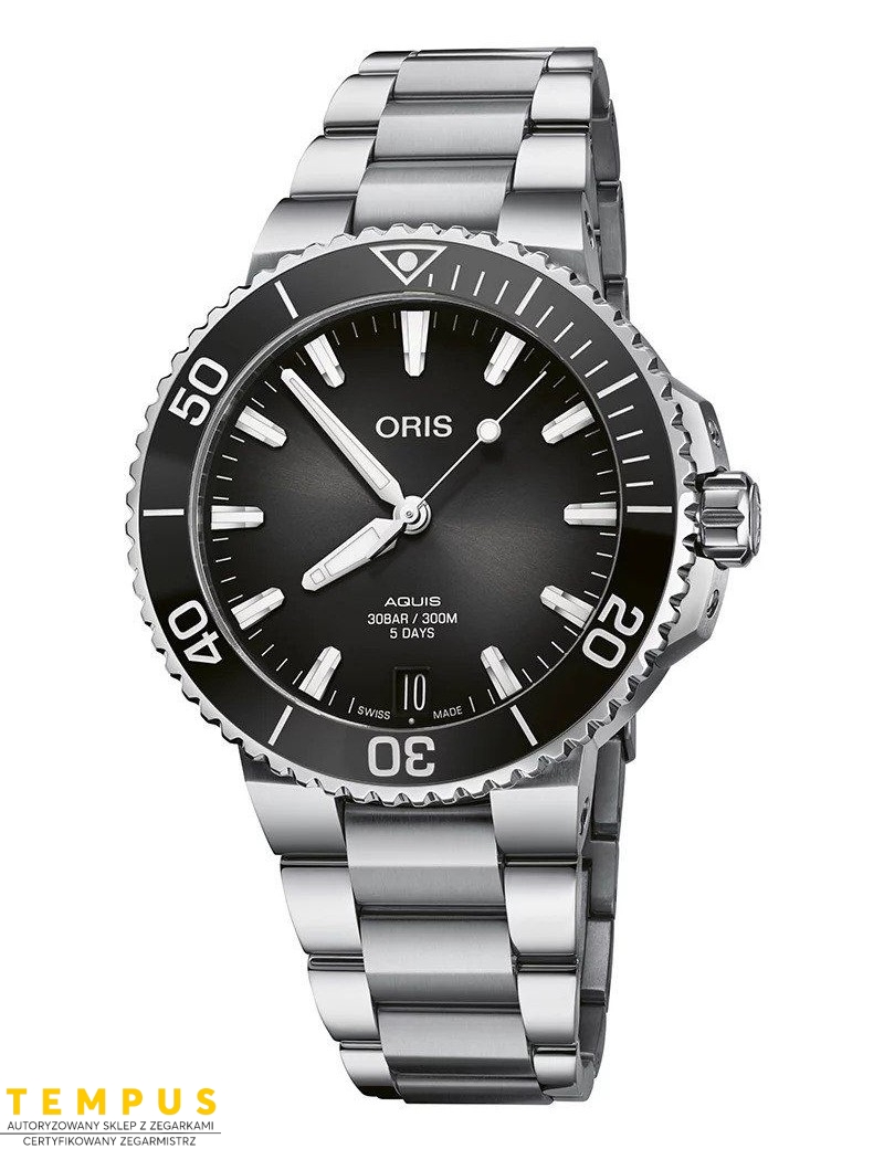Zegarek sportowy męski Oris Aquis Date Calibre 400 01 400 7769 4154-07 8 22 09Peb 41. Zegarek sportowy męski Oris Aquis Date Calibre 400 01 400 7769 4154-07 8 22 09Peb 41.