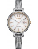 Zegarek klasyczny damski Citizen ELEGANCE EW2449-83A na bransolecie