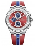 Zegarek casual męski Maurice Lacroix Aikon Chronograph Special Edition Vikings AI1018-SS001-530-6 - Zegarki MAURICE LACROIX