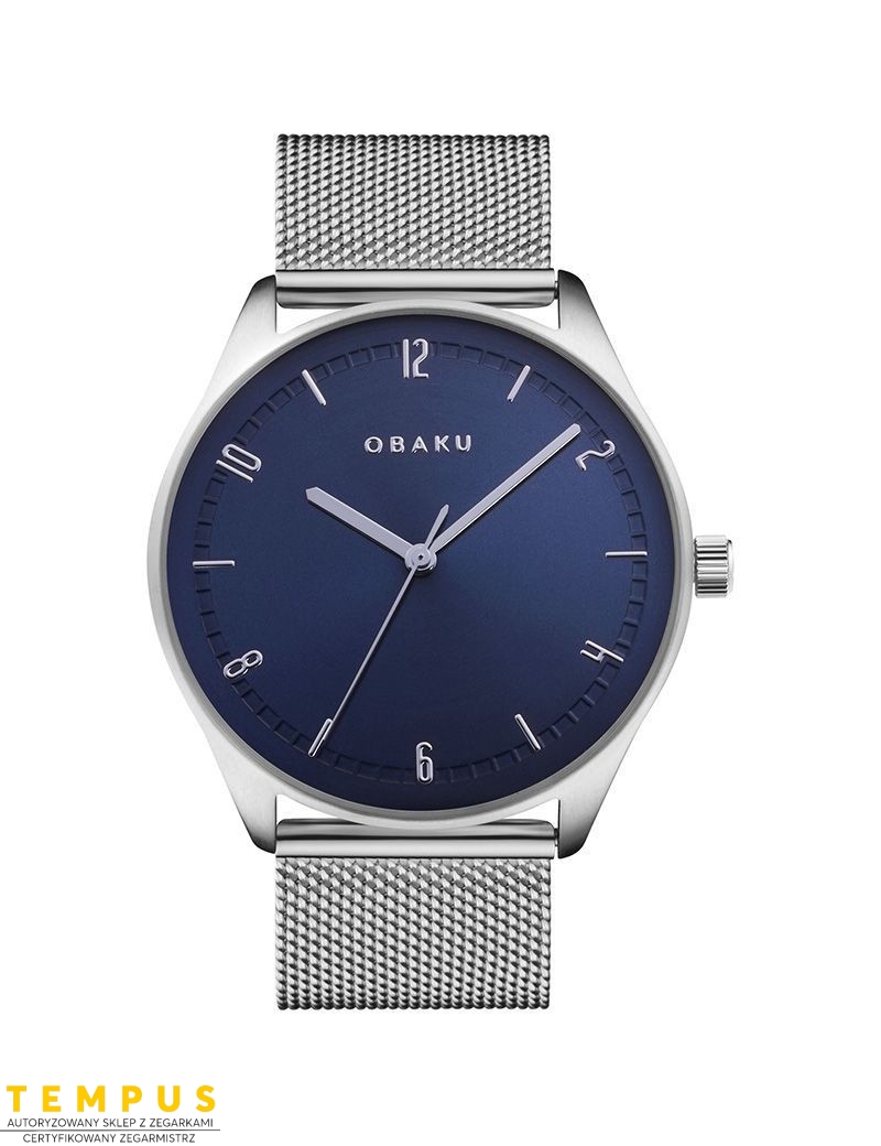Zegarek klasyczny męski Obaku Denmark V235GXCLMC - Zegarki OBAKU