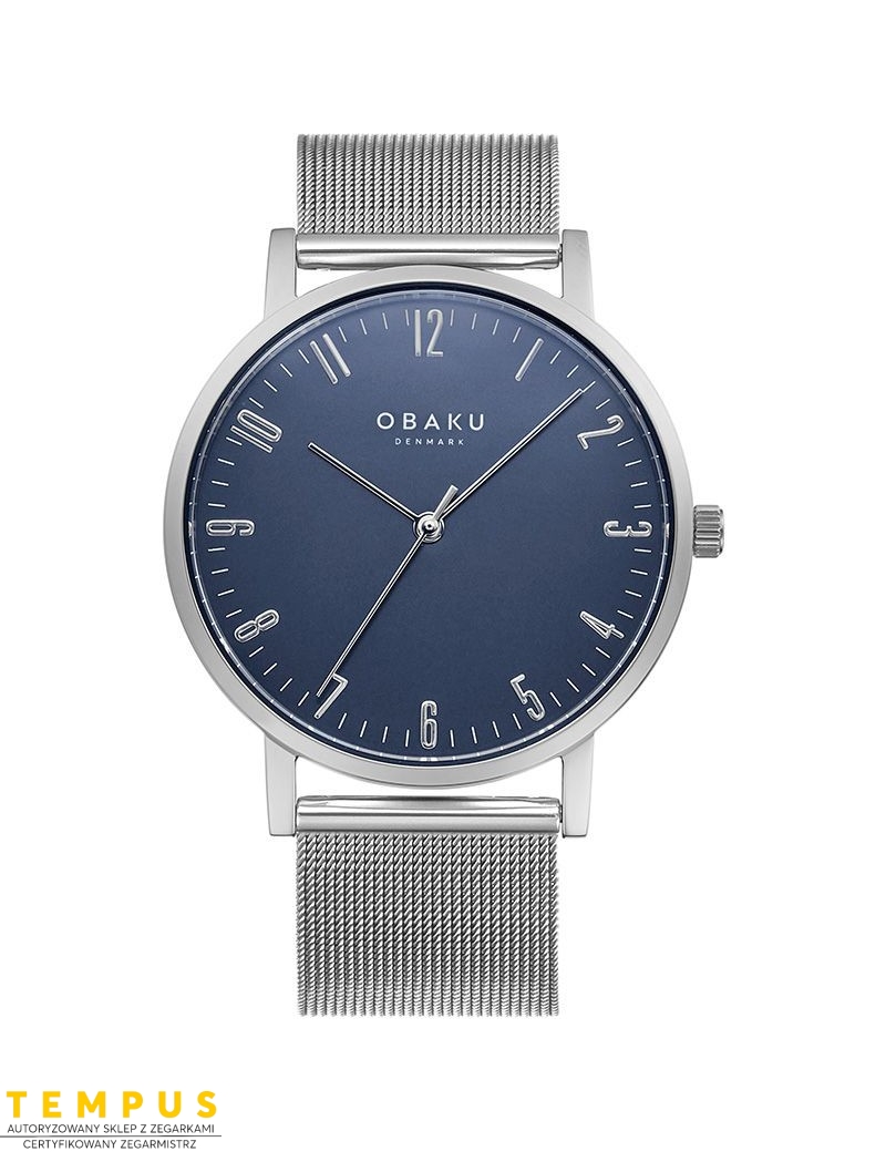 Zegarek klasyczny męski Obaku Denmark V248GXCLMC - Zegarki OBAKU Zegarek klasyczny męski Obaku Denmark V248GXCLMC - Zegarki OBAKU