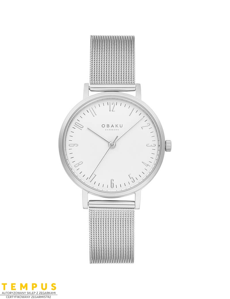 Zegarek klasyczny damski Obaku Denmark V248LXCIMC - Zegarki OBAKU Zegarek klasyczny damski Obaku Denmark V248LXCIMC - Zegarki OBAKU