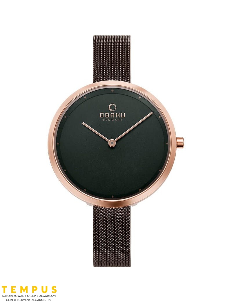 Zegarek klasyczny damski Obaku Denmark V227LXVNMN - Zegarki OBAKU Zegarek klasyczny damski Obaku Denmark V227LXVNMN - Zegarki OBAKU