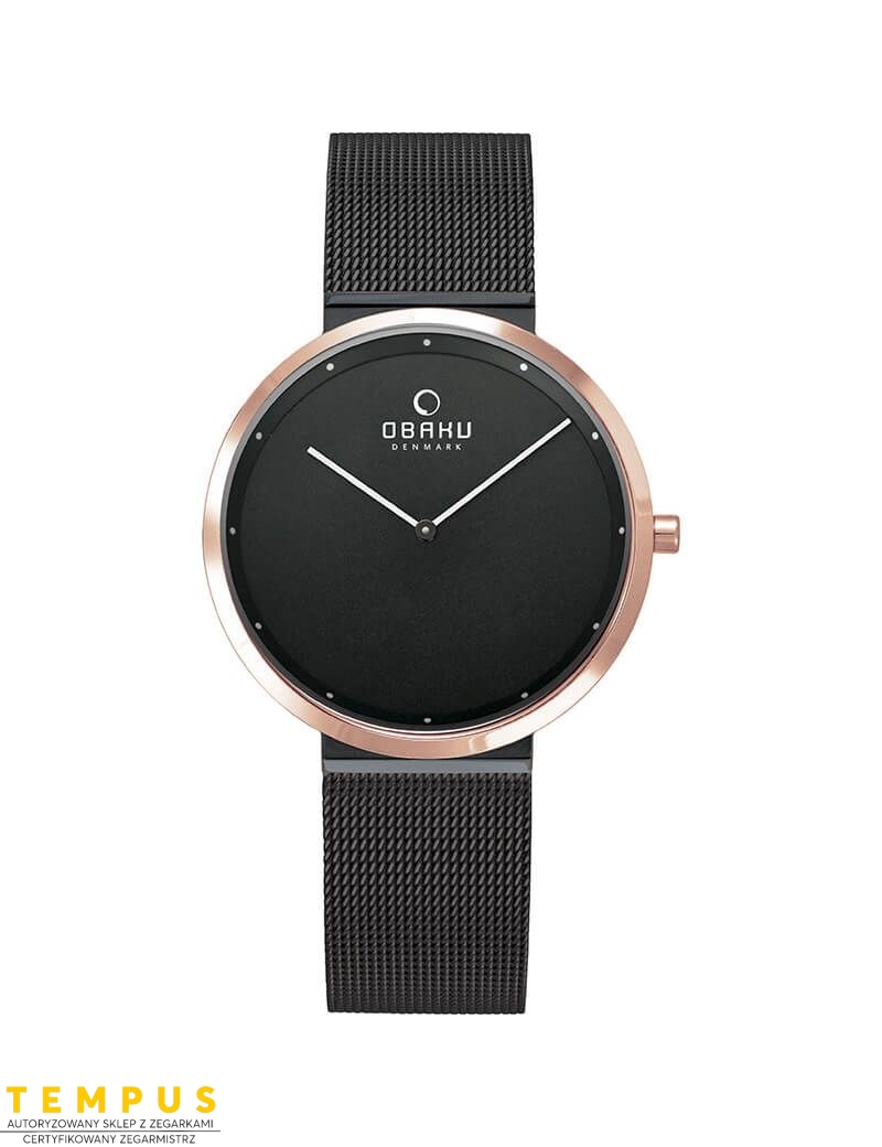Zegarek klasyczny damski Obaku Denmark V230LXMBMB - Zegarki OBAKU