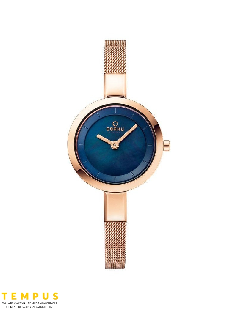 Zegarek klasyczny damski Obaku Denmark V129LXVLMV - Zegarki OBAKU Zegarek klasyczny damski Obaku Denmark V129LXVLMV - Zegarki OBAKU