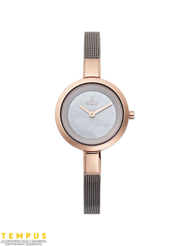Zegarek klasyczny damski Obaku Denmark V129LXVJMJ - Zegarki OBAKU Zegarek klasyczny damski Obaku Denmark V129LXVJMJ - Zegarki OBAKU