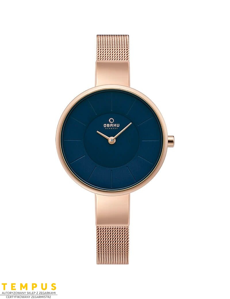Zegarek klasyczny damski Obaku Denmark V149LXVLMV - Zegarki OBAKU Zegarek klasyczny damski Obaku Denmark V149LXVLMV - Zegarki OBAKU