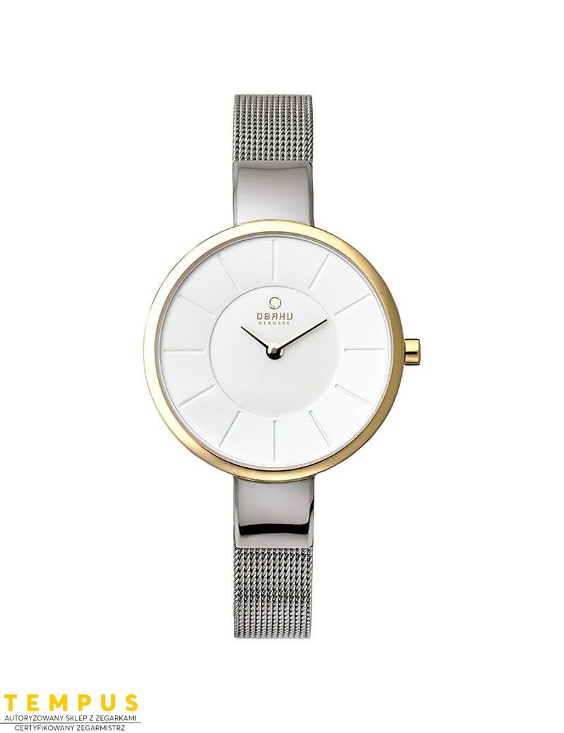 Zegarek klasyczny damski Obaku Denmark V149LXAIMC - Zegarki OBAKU