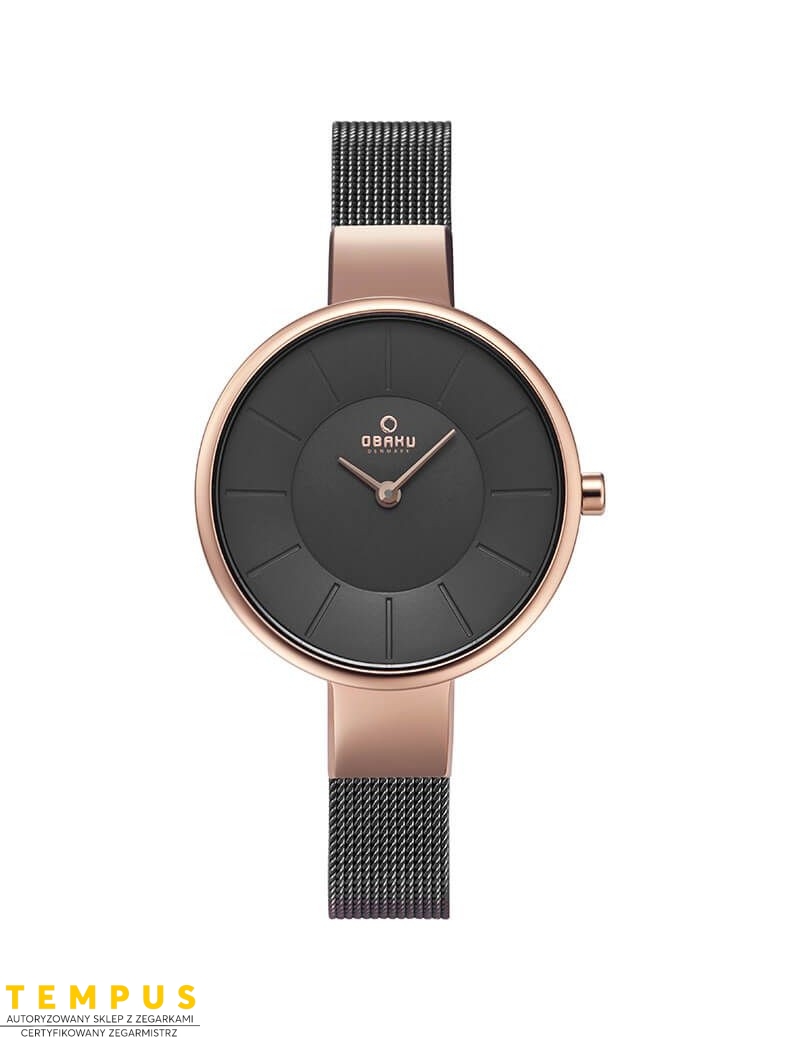 Zegarek klasyczny damski Obaku Denmark V149LXVJMJ - Zegarki OBAKU Zegarek klasyczny damski Obaku Denmark V149LXVJMJ - Zegarki OBAKU
