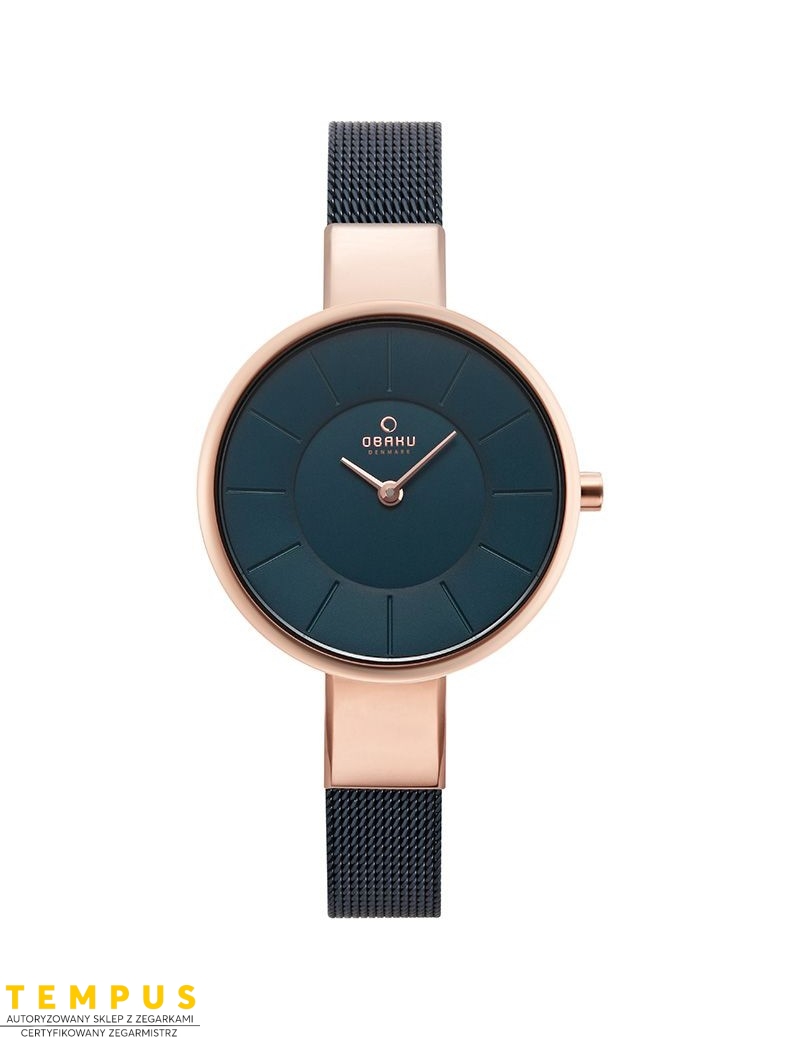 Zegarek klasyczny damski Obaku Denmark V149LXVLML - Zegarki OBAKU Zegarek klasyczny damski Obaku Denmark V149LXVLML - Zegarki OBAKU