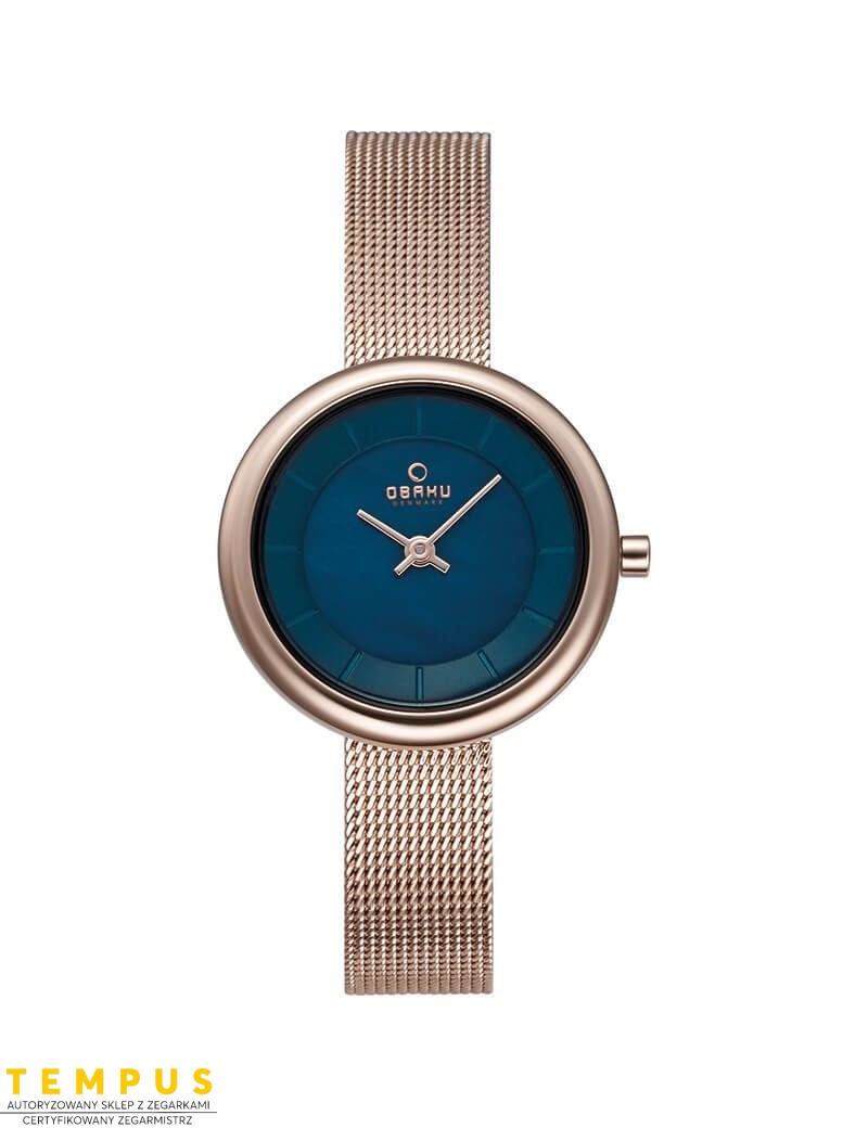 Zegarek klasyczny damski Obaku Denmark V146LXVLMV - Zegarki OBAKU Zegarek klasyczny damski Obaku Denmark V146LXVLMV - Zegarki OBAKU