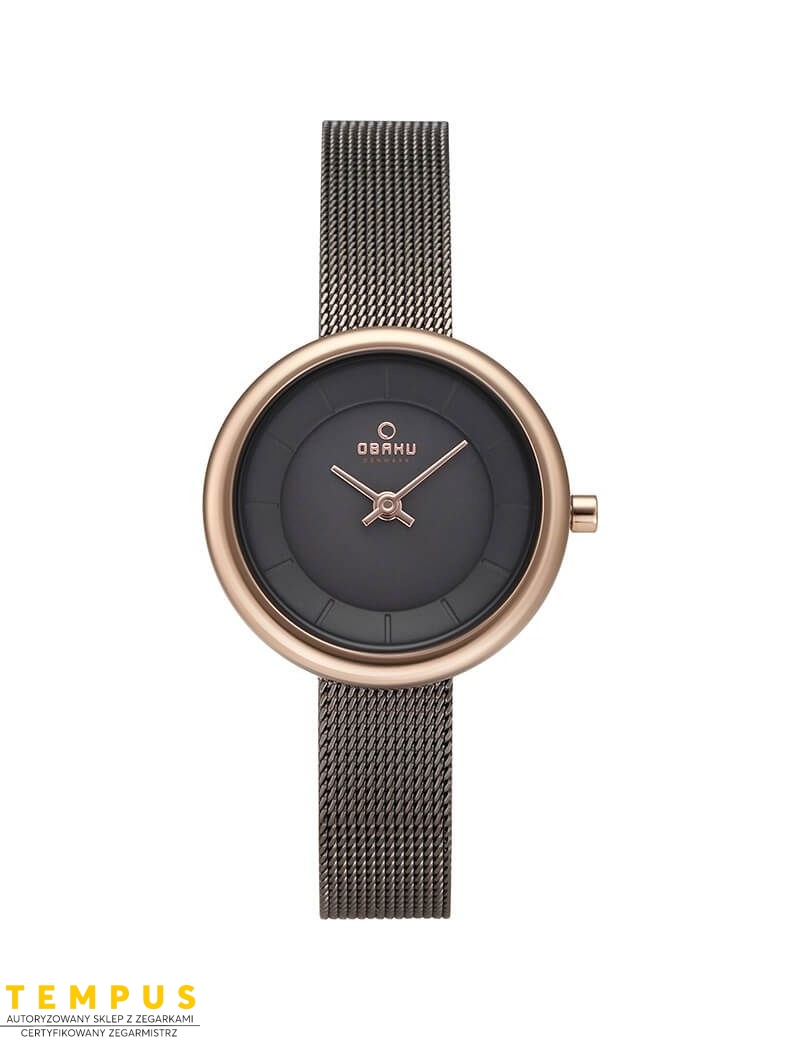 Zegarek klasyczny damski Obaku Denmark V146LXVJMJ - Zegarki OBAKU Zegarek klasyczny damski Obaku Denmark V146LXVJMJ - Zegarki OBAKU