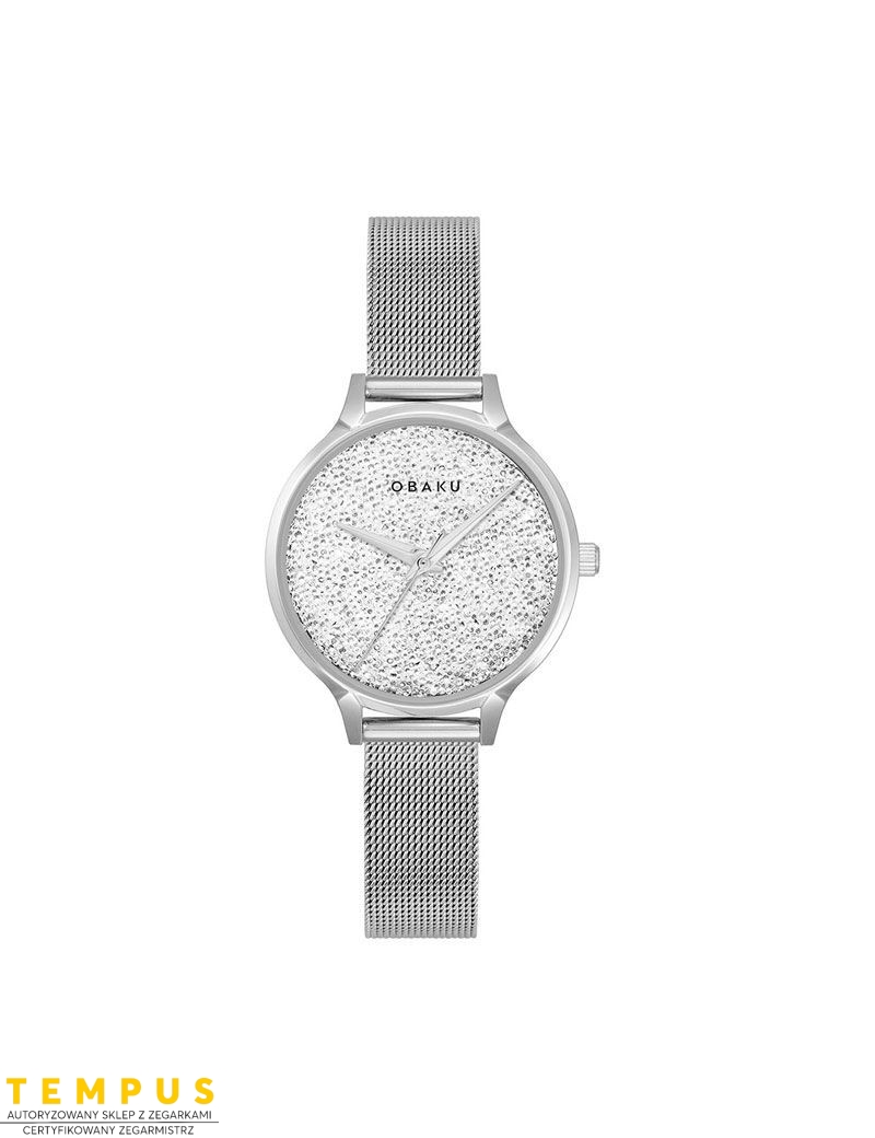 Zegarek klasyczny damski Obaku Denmark V238LXCWMC - Zegarki OBAKU