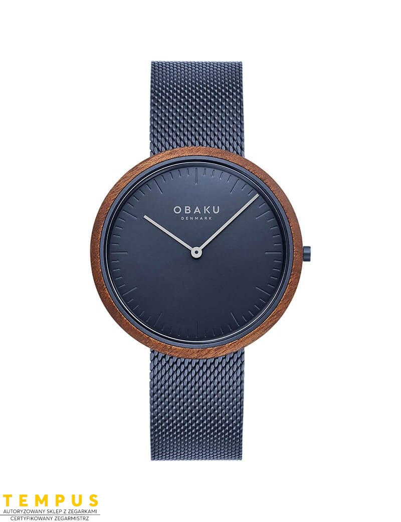 Zegarek klasyczny męski Obaku Denmark V245GXLLML - Zegarki OBAKU Zegarek klasyczny męski Obaku Denmark V245GXLLML - Zegarki OBAKU