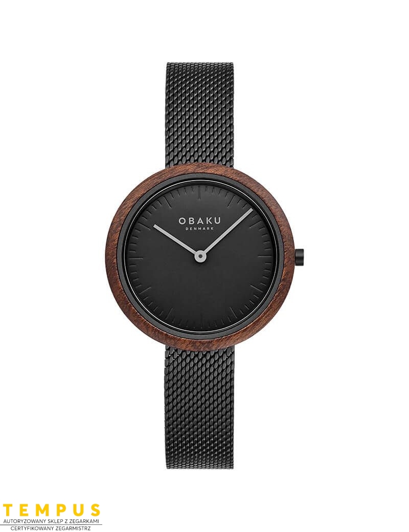 Zegarek klasyczny damski Obaku Denmark V245LXBBMB - Zegarki OBAKU