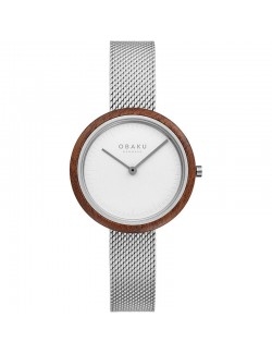 Zegarek klasyczny damski Obaku Denmark V245LXCIMC - Zegarki OBAKU