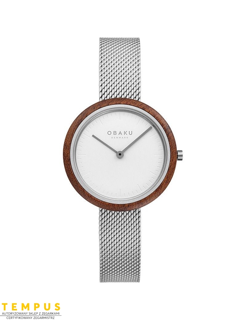 Zegarek klasyczny damski Obaku Denmark V245LXCIMC - Zegarki OBAKU Zegarek klasyczny damski Obaku Denmark V245LXCIMC - Zegarki OBAKU