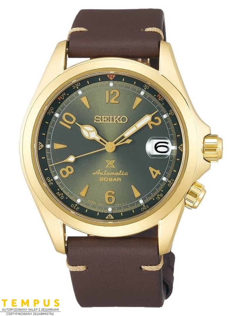 Zegarek casual męski Seiko Alpinist Spb210J1 - Zegarki SEIKO
