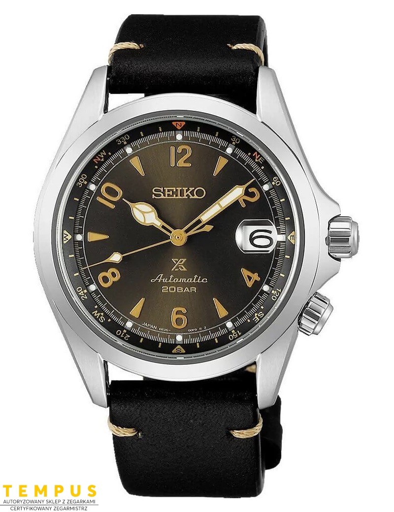 Zegarek casual męski Seiko Alpinist Spb209J1 - Zegarki SEIKO