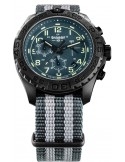 Zegarek sportowy, militarny męski Traser P96 Outdoor Pioneer Evolution Chrono Petrol 109050 - Zegarki TRASER
