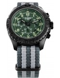 Zegarek sportowy, militarny męski Traser P96 Outdoor Pioneer Evolution Chrono Green 109048 - Zegarki TRASER
