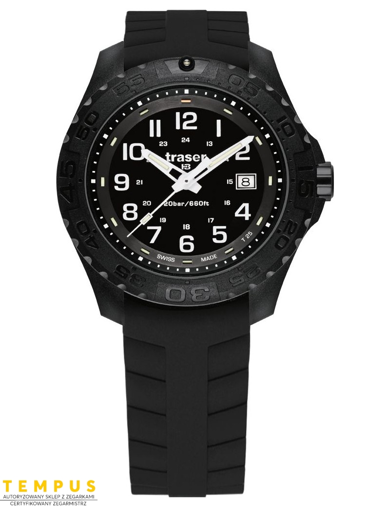 Zegarek sportowy, militarny męski Traser P96 Outdoor Pioneer 107100 - Zegarki TRASER Zegarek sportowy, militarny męski Traser P96 Outdoor Pioneer 107100 - Zegarki TRASER