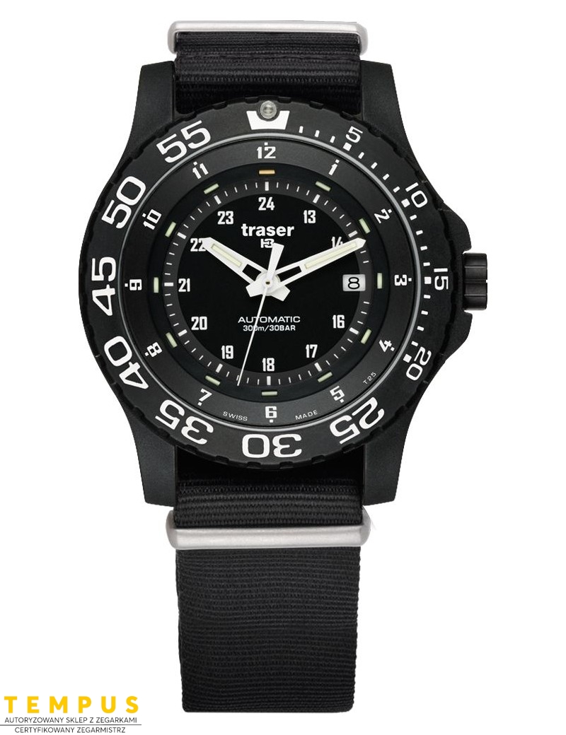 Zegarek sportowy, militarny męski Traser P66 Automatic Pro 100267 - Zegarki TRASER Zegarek sportowy, militarny męski Traser P66 Automatic Pro 100267 - Zegarki TRASER