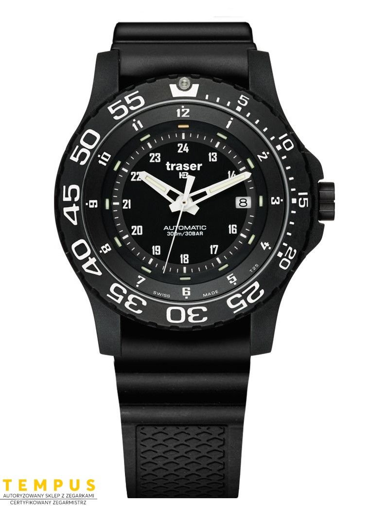 Zegarek sportowy, militarny męski Traser P66 Automatic Pro 100373 - Zegarki TRASER Zegarek sportowy, militarny męski Traser P66 Automatic Pro 100373 - Zegarki TRASER