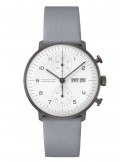 Junghans Max Bill Chronoscope 027/4008.05 - Zegarki JUNGHANS