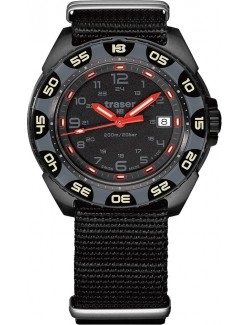 Zegarek sportowy, militarny męski Traser P49 Red Alert T100 106469 - Zegarki TRASER