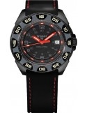 Zegarek sportowy, militarny męski Traser P49 Red Alert T100 106470 - Zegarki TRASER