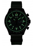 Zegarek sportowy, militarny męski Traser P67 Officer Pro Chronograph Green 109463 - Zegarki TRASER