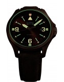 Zegarek sportowy, militarny męski Traser P67 Officer Pro Automatic Bronze Brown 108073 - Zegarki TRASER
