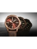 Zegarek sportowy, militarny męski Traser P67 Officer Pro Automatic Bronze Brown 108073 - Zegarki TRASER