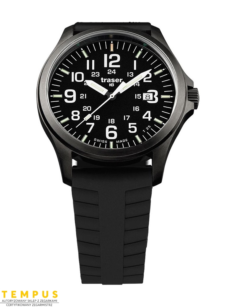 Zegarek sportowy, militarny męski Traser P67 Officer Pro 107103 - Zegarki TRASER
