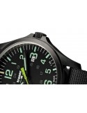 Zegarek sportowy, militarny męski Traser P67 Officer Pro GunMetal Black/Lime 107426 - Zegarki TRASER