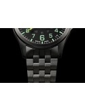 Zegarek sportowy, militarny męski Traser P67 Officer Pro GunMetal Black/Lime 107869 - Zegarki TRASER