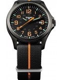 Zegarek sportowy, militarny męski Traser P67 Officer Pro GunMetal Black/Orange 107425 - Zegarki TRASER