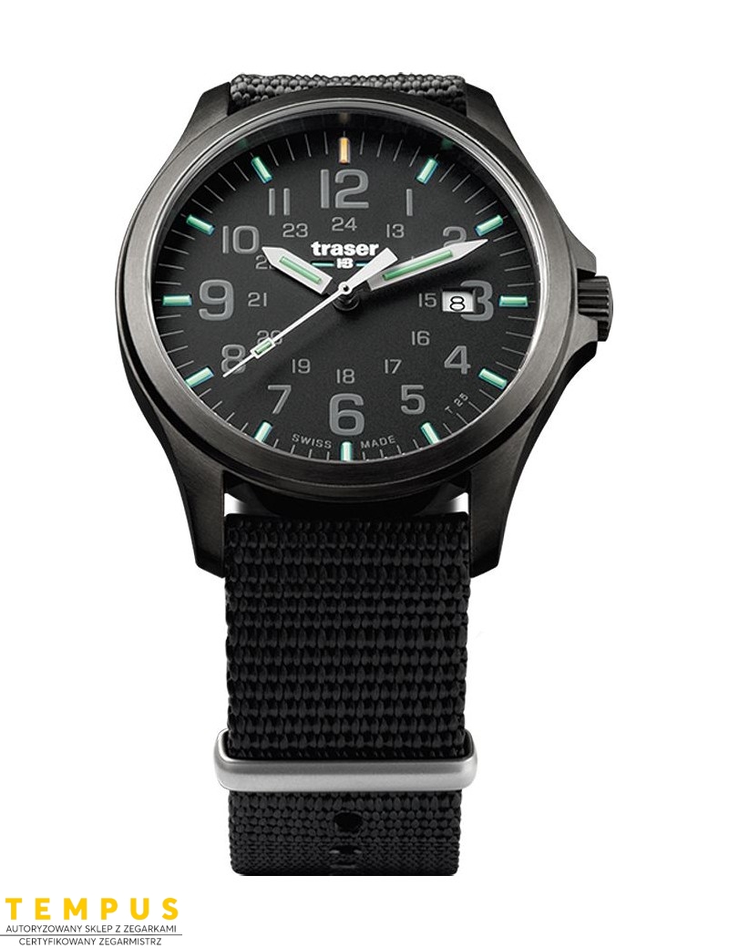 Zegarek sportowy, militarny męski Traser P67 Officer Pro GunMetal Black 107422 - Zegarki TRASER Zegarek sportowy, militarny męski Traser P67 Officer Pro GunMetal Black 107422 - Zegarki TRASER