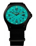 Zegarek sportowy, militarny męski Traser P67 Officer Pro GunMetal SkyBlue 108647 - Zegarki TRASER