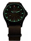 Zegarek sportowy, militarny męski Traser P67 Officer Pro GunMetal Khaki 108631 - Zegarki TRASER